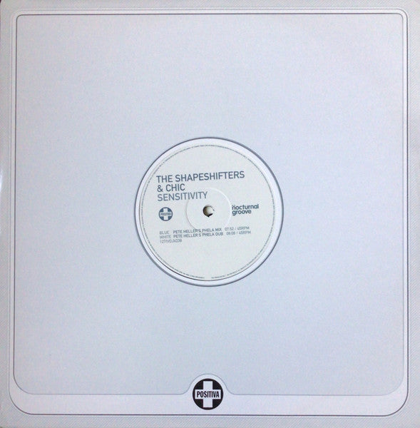 The Shapeshifters* & Chic : Sensitivity (12", Promo)