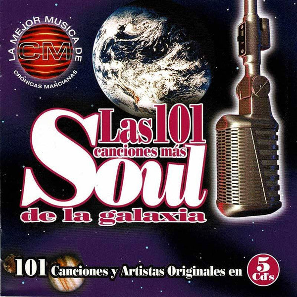 Various : La Mejor Música De Crónicas Marcianas. Las 101 Canciones Más Soul De La Galaxia (5xCD, Comp)