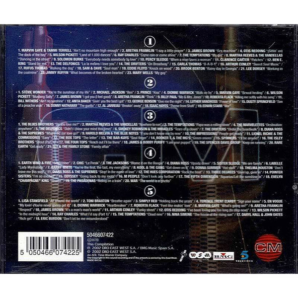 Various : La Mejor Música De Crónicas Marcianas. Las 101 Canciones Más Soul De La Galaxia (5xCD, Comp)