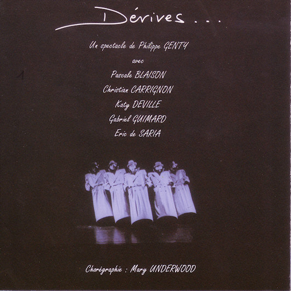 René Aubry : Dérives ... (CD, Album)