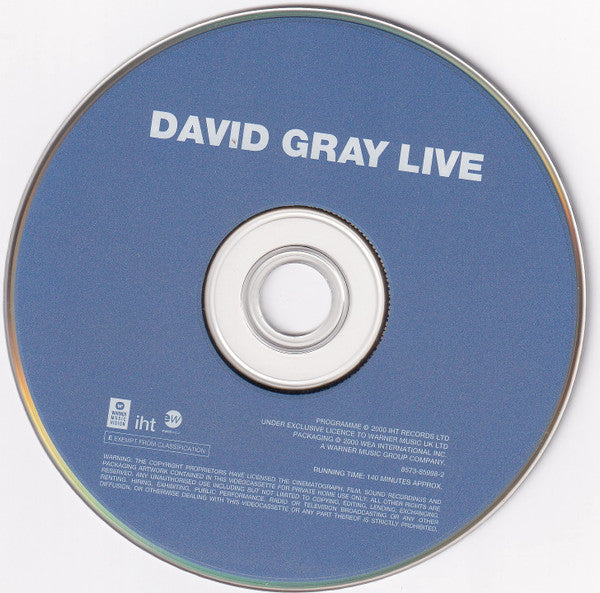 David Gray : Live (DVD)