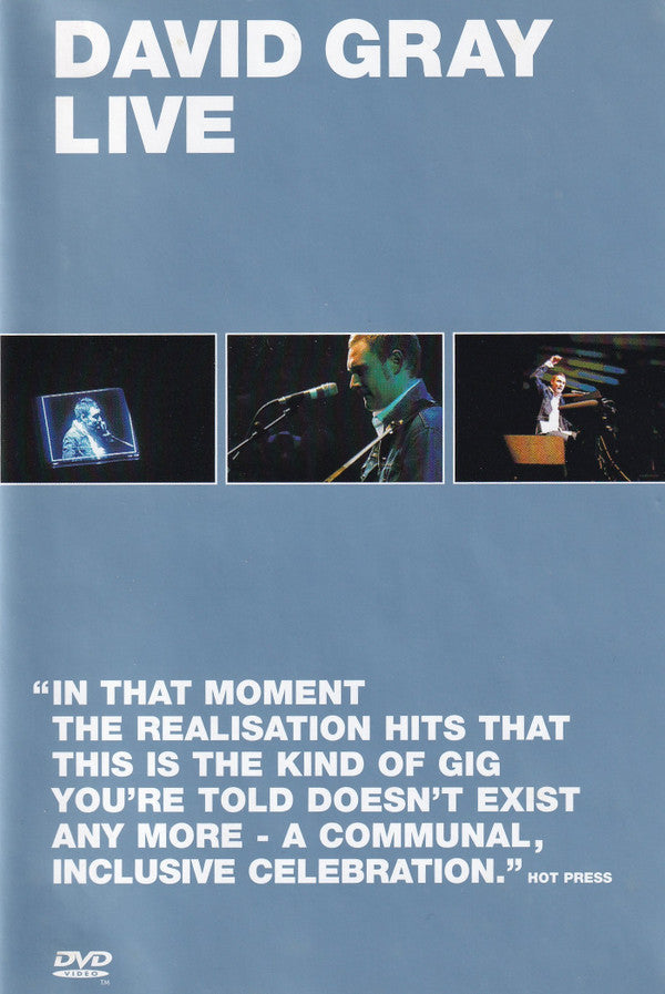 David Gray : Live (DVD)