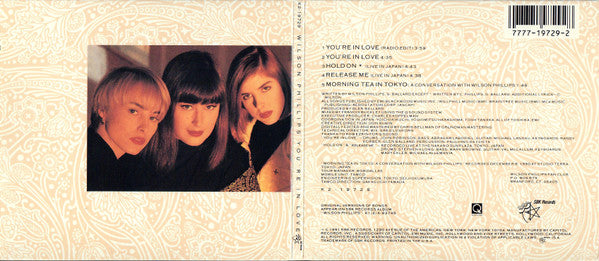Wilson Phillips : You're In Love (CD, Maxi, dig)
