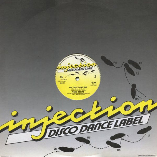 Fire & Desire : Ain't No Thing (12")
