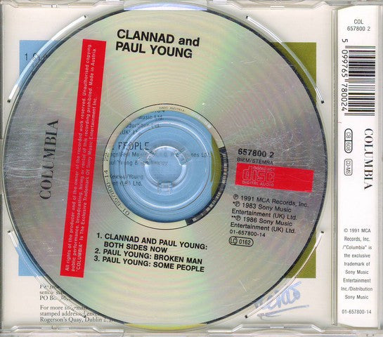 Clannad & Paul Young : Both Sides Now (CD, Maxi)