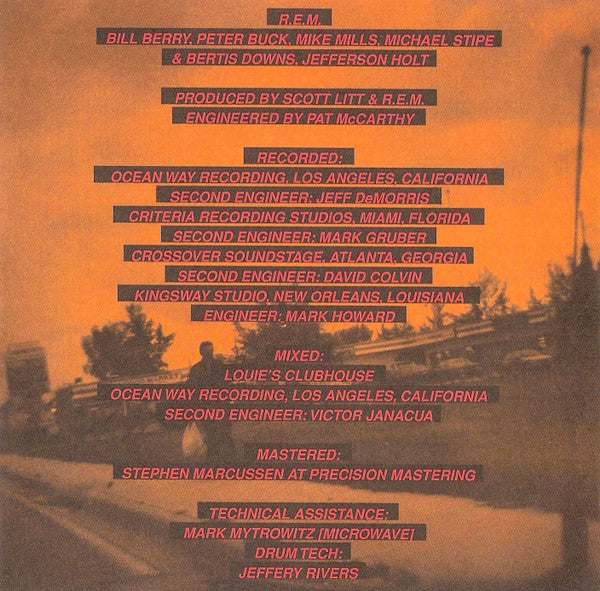 R.E.M. : Monster (Australasian Tour Limited Edition) (CD, Album, Ltd, Gol)