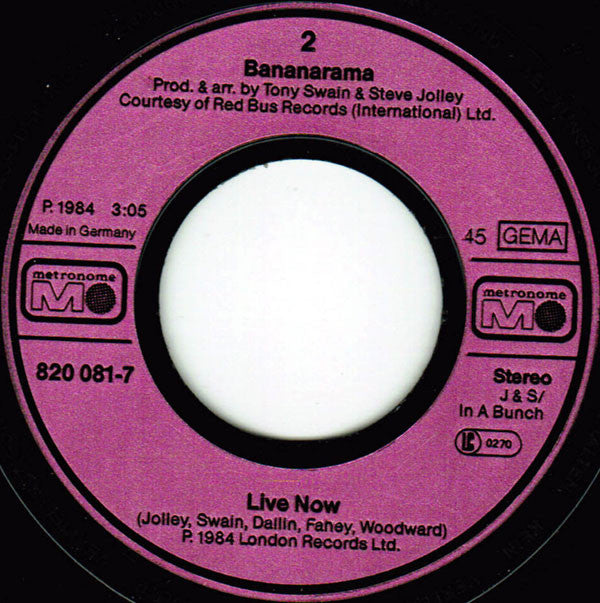Bananarama : Rough Justice (7", Single)