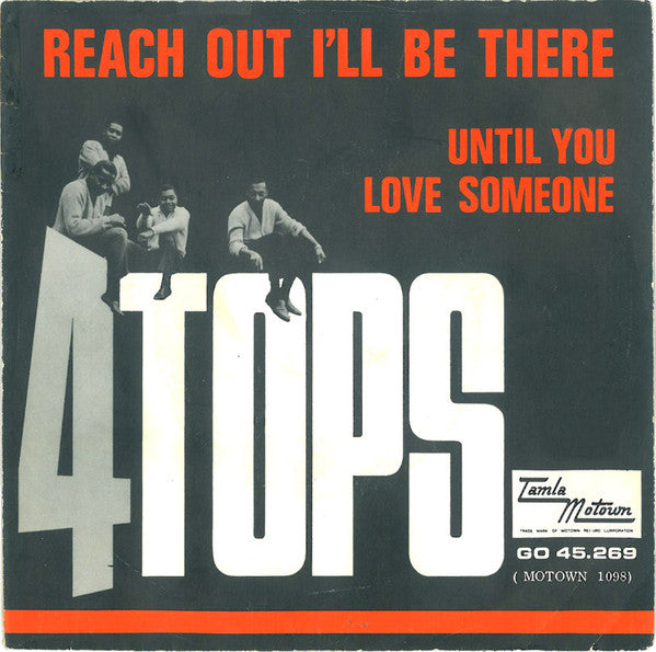 4 Tops* : Reach Out I'll Be There (7", Single)