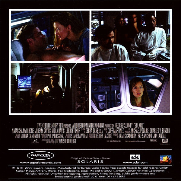 Cliff Martinez : Solaris (Original Motion Picture Score) (CD, Album)