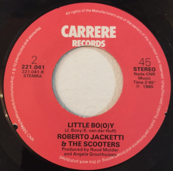Roberto Jacketti & The Scooters : Make Me Smile (7", Single)