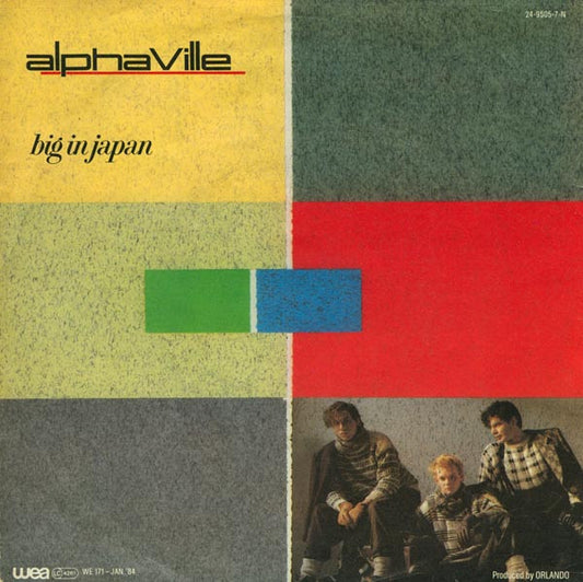 Alphaville : Big In Japan   (7", Single)