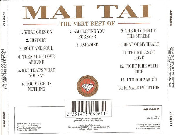 Mai Tai : The Very Best Of (CD, Comp)