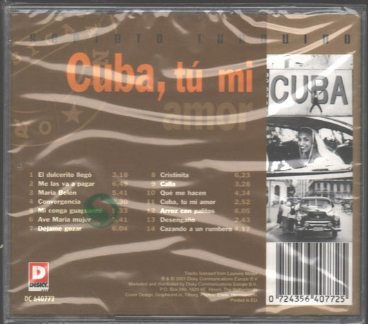 Septeto Turquino : Cuba, Tú Mi Amor (CD, Album)
