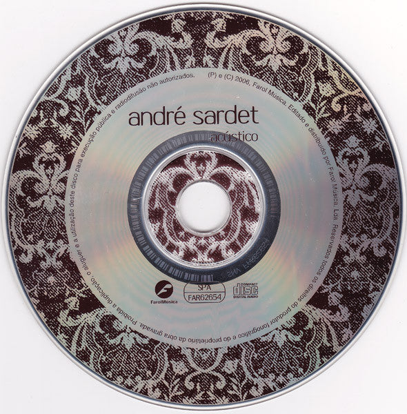 André Sardet : Acústico (CD, Album + DVD-V, PAL)