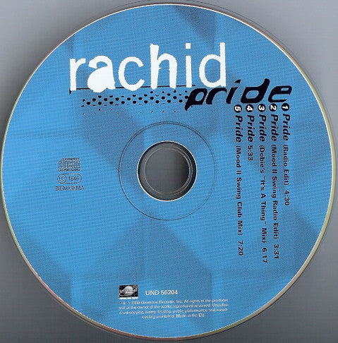 Rachid : Pride (CD, Maxi)