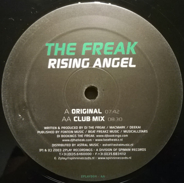 The Freak : Rising Angel (12")