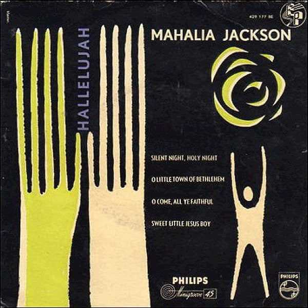 Mahalia Jackson : Hallelujah (7", EP, Mono)