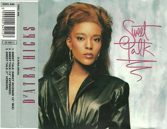 D'Atra Hicks : Sweet Talk (CD, Single)
