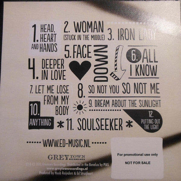 Ed Struijlaart : Head, Heart And Hands (CD, Album, Promo)