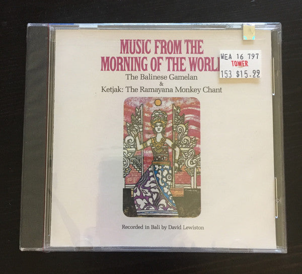 David Lewiston : Music From The Morning Of The World (The Balinese Gamelan & Ketjak: The Ramayana Monkey Chant) (CD, Comp)