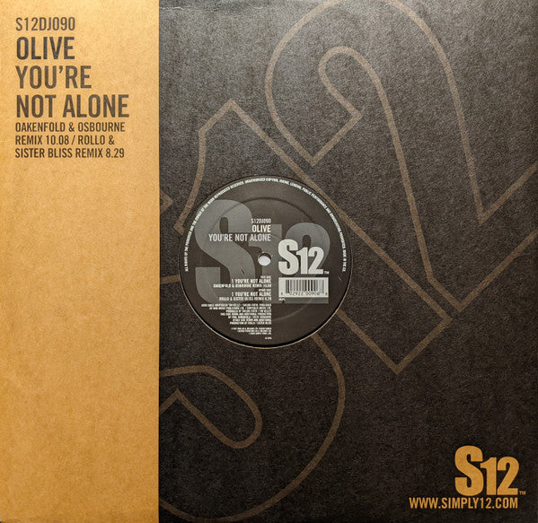 Olive : You're Not Alone (12", RE)