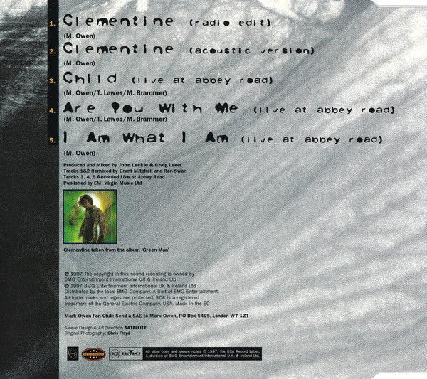 Mark Owen : Clementine (CD, Single)