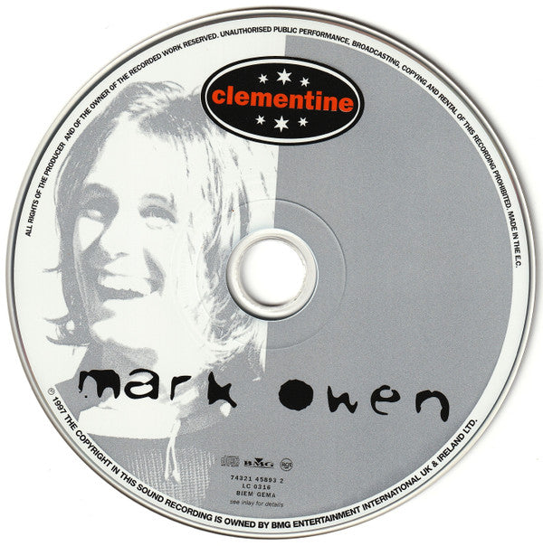 Mark Owen : Clementine (CD, Single)