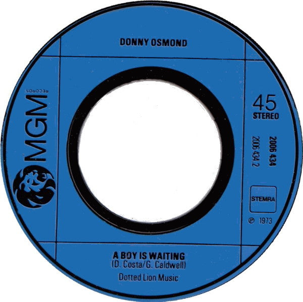 Donny Osmond : Hawaiian Wedding Song (7", Single)