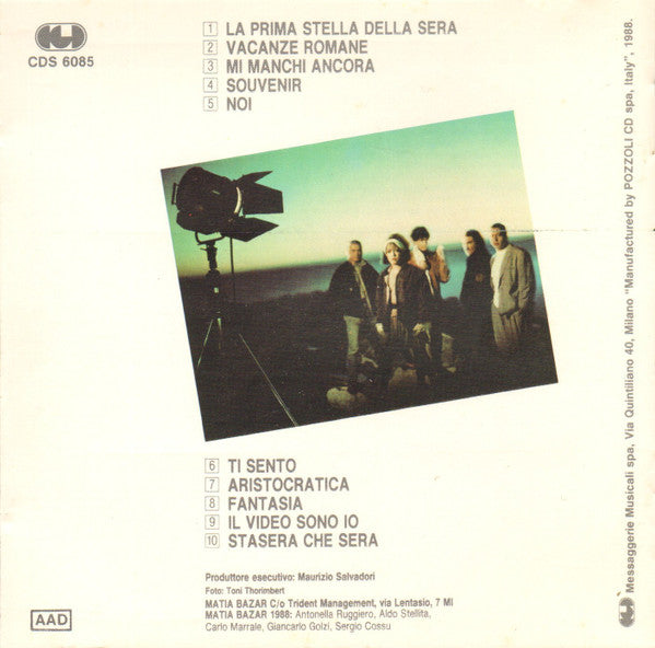 Matia Bazar : Matia Bazar (CD, Comp)