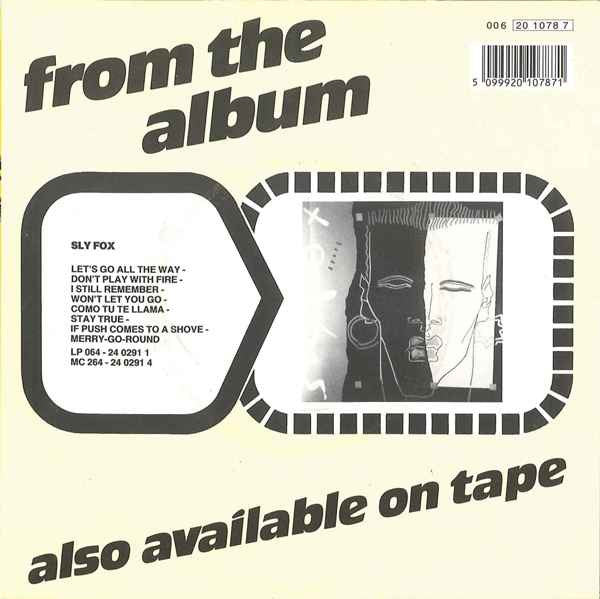 Sly Fox : Let's Go All The Way (7", Single)