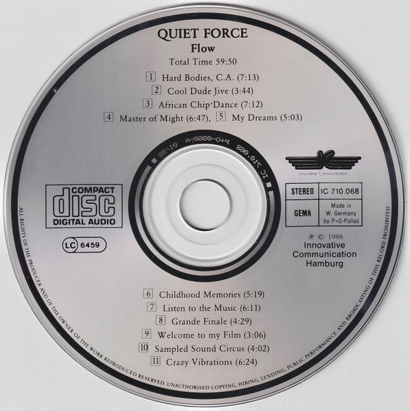 Quiet Force : Flow (CD, Album)