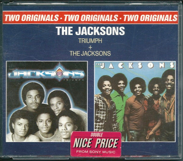 The Jacksons : Triumph + The Jacksons (CD, Album, RE + CD, Album, RE + Comp)