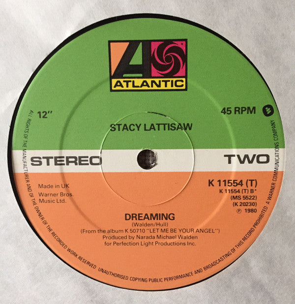 Stacy Lattisaw : Dynamite / Dreaming (12", Single)