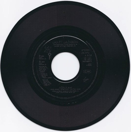 Janet Jackson : Again (7", Single, Jukebox)