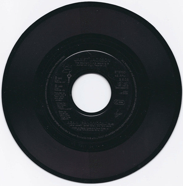Janet Jackson : Again (7", Single, Jukebox)