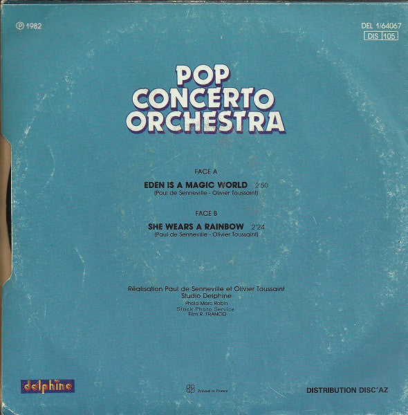 Pop Concerto Orchestra : Eden Is A Magic World (7", Single)
