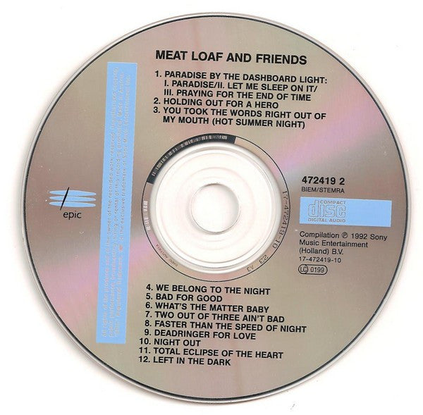 Various : Meat Loaf And Friends (CD, Comp)