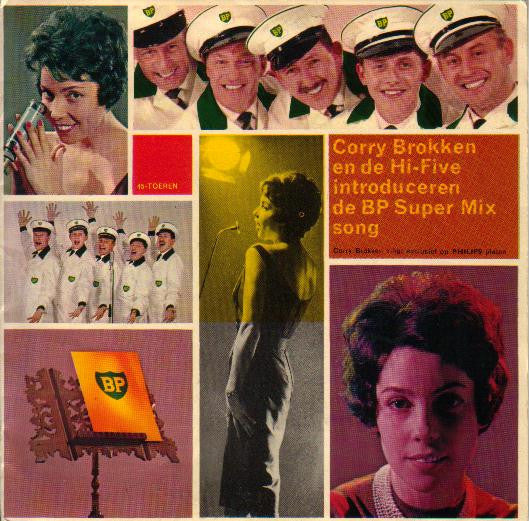 Corry Brokken En De Hi-Five : Introduceren De BP Super Mix Song (Flexi, 7", S/Sided)