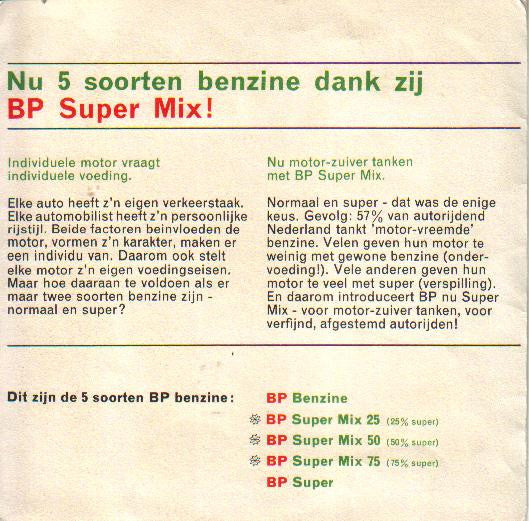 Corry Brokken En De Hi-Five : Introduceren De BP Super Mix Song (Flexi, 7", S/Sided)