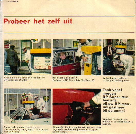 Corry Brokken En De Hi-Five : Introduceren De BP Super Mix Song (Flexi, 7", S/Sided)