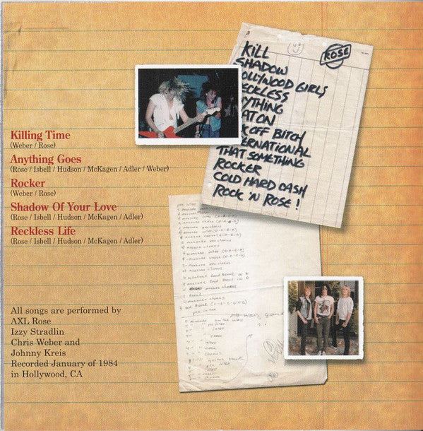 Hollywood Rose : The Roots Of Guns N' Roses (CD, Comp)