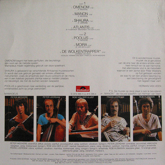 Mamadeus : Mamadeus (LP, Album)