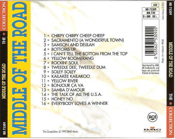Middle Of The Road : The ★ Collection (CD, Comp)