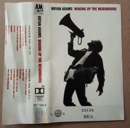 Bryan Adams : Waking Up The Neighbours (Cass, Album)