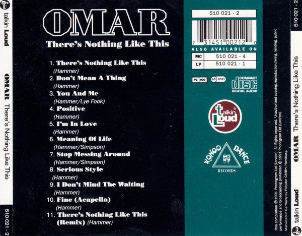 Omar : There's Nothing Like This (CD, Album, RE)