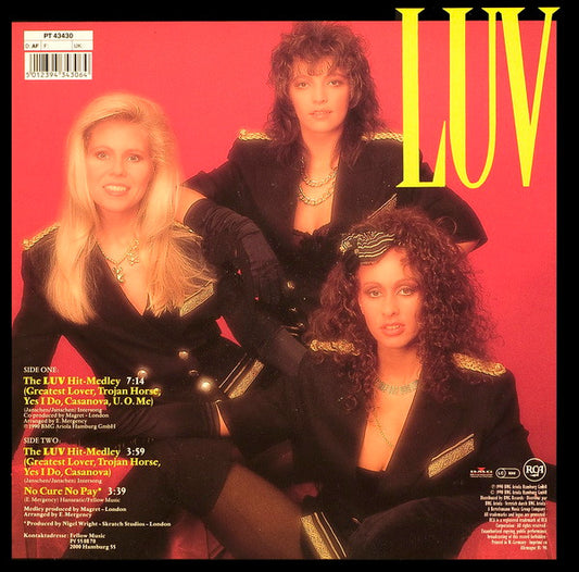 Luv' : Luv Hit-Medley (12", Maxi)