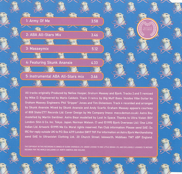 Björk : Army Of Me (CD, Single)
