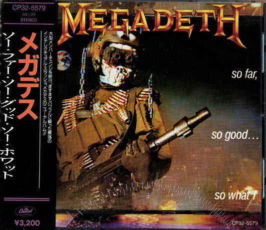 Megadeth : So Far, So Good... So What! (CD, Album)