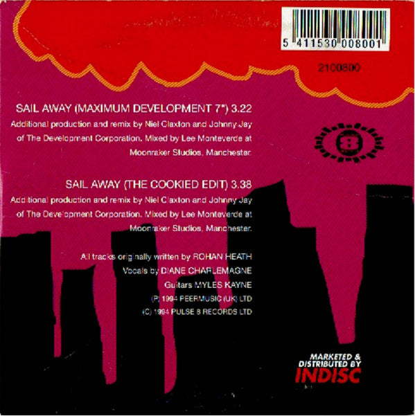 Urban Cookie Collective : Sail Away (CD, Single, Car)