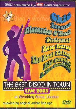 Various : The Best Disco In Town - Live 2003 At Wembley Arena, London (2xDVD-V, PAL)